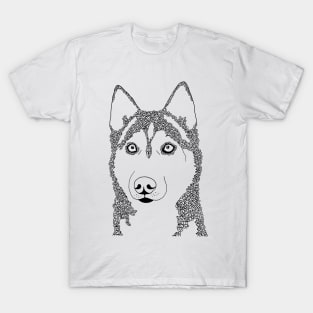 Husky Dog T-Shirt